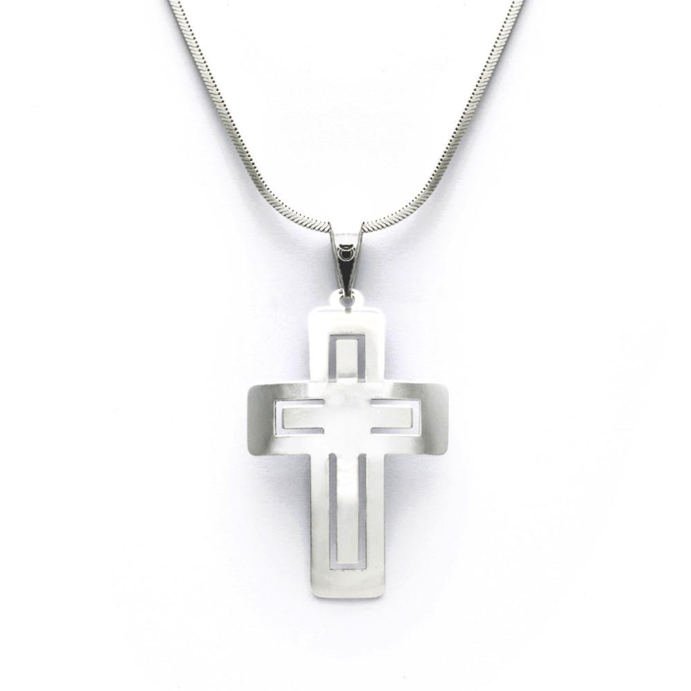 Stříbrný přívěsek na řetízku KO0651_ST4095_50