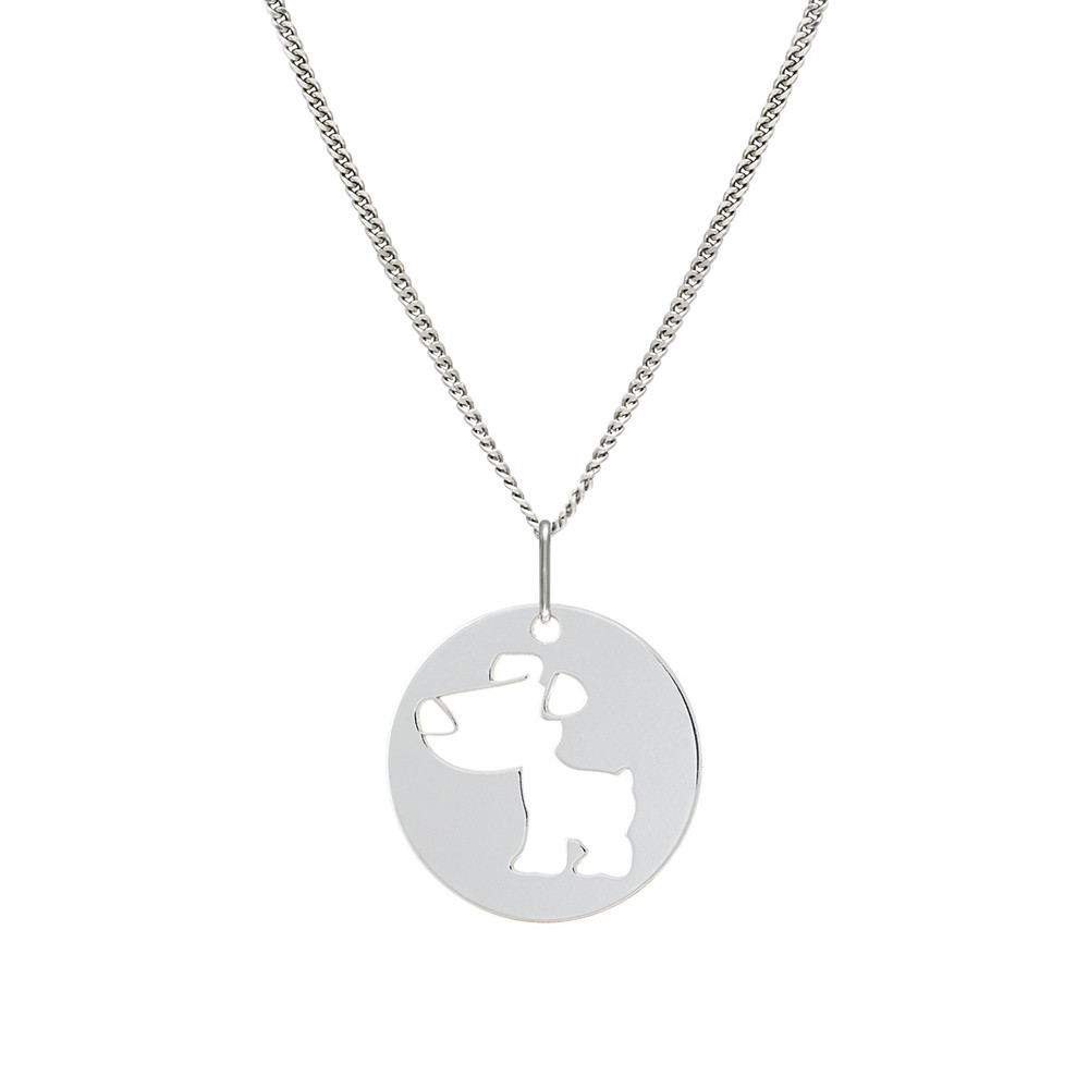 Dětský stříbrný přívěsek na řetízku KO1455_CU035_40