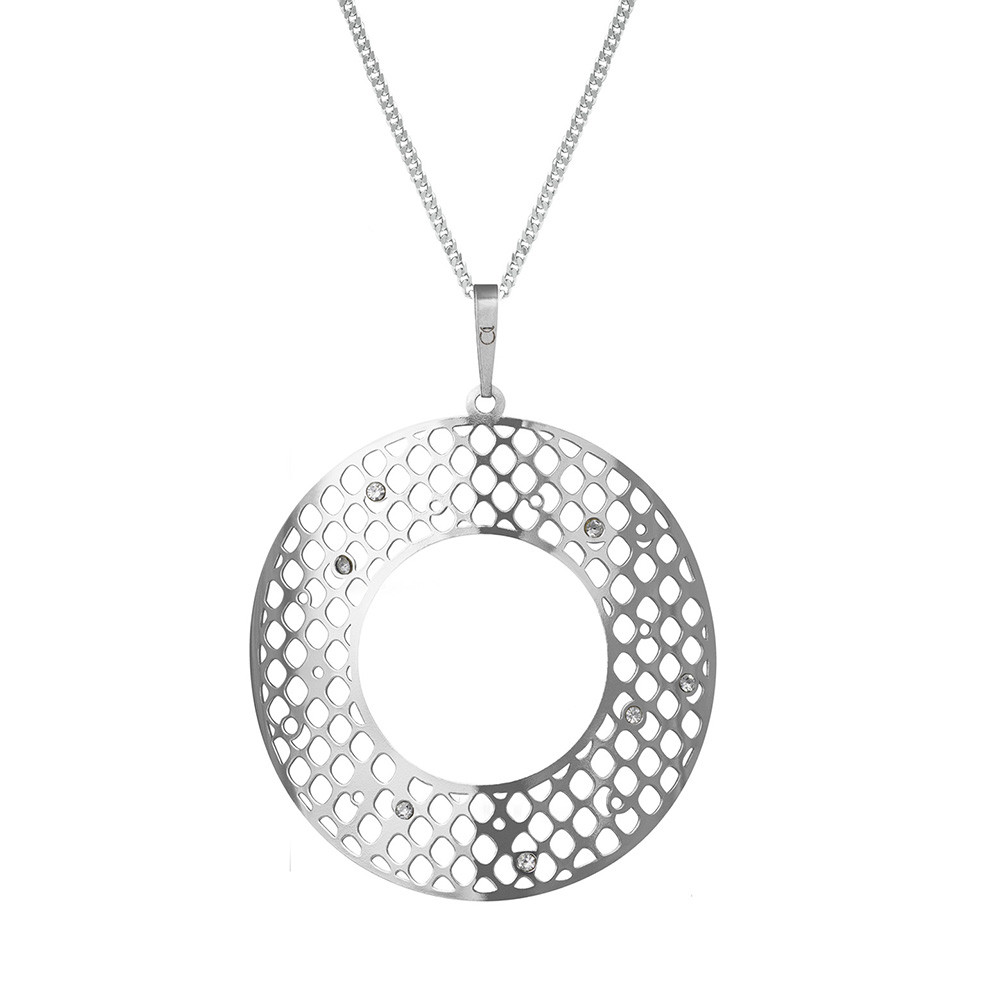 Stříbrný přívěsek na řetízku KO1460S_CU050_50 Eclipse