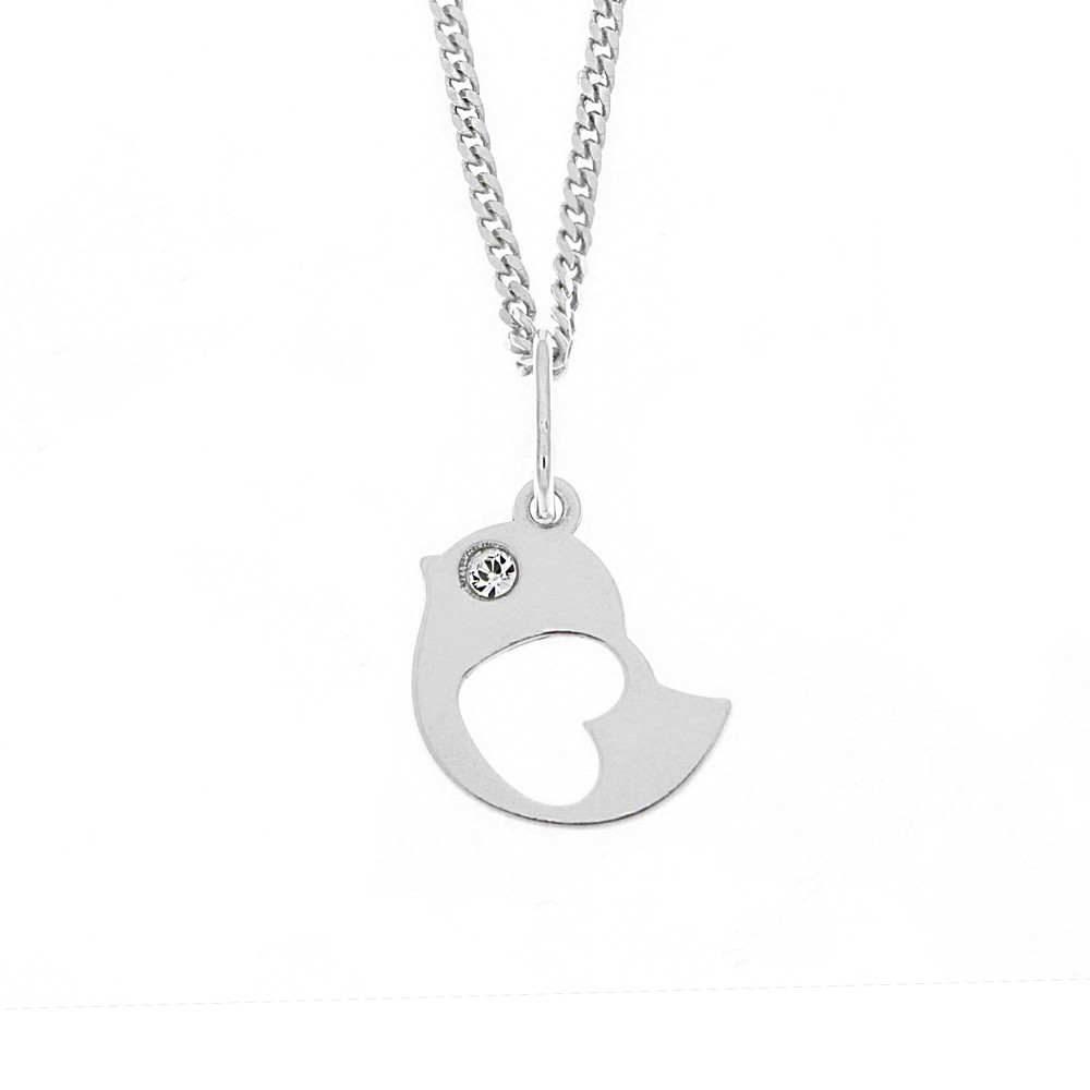 Dětský stříbrný přívěsek na řetízku KO1502m_CU035_40