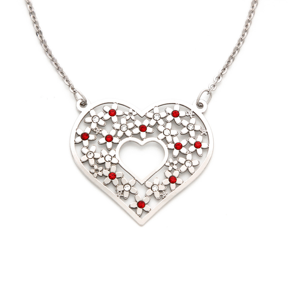 Stříbrný náhrdelník Amour