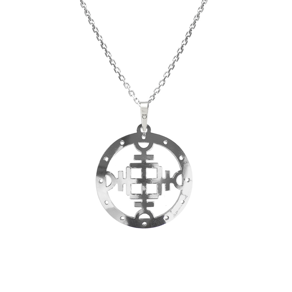 Stříbrný přívěšek na stříbrném řetízku pro muže KO5005_MO060_50