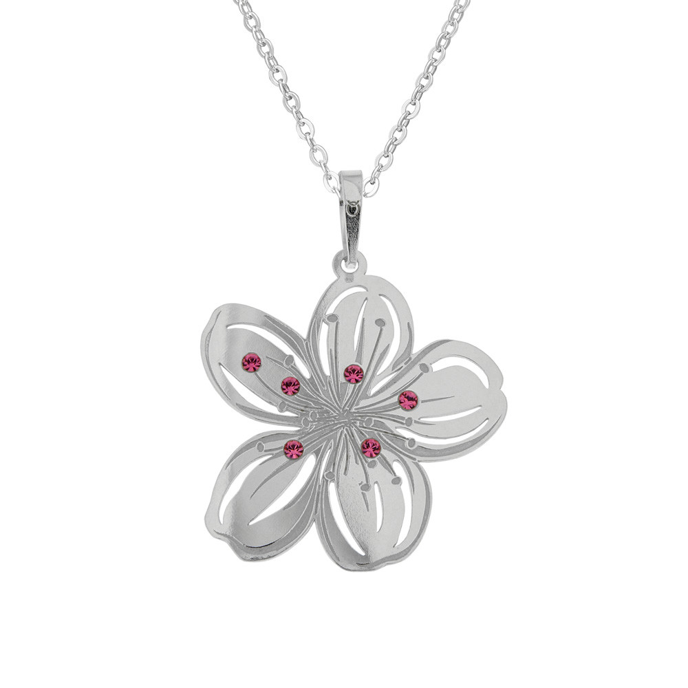 Stříbrný přívěsek na řetízku Cherie