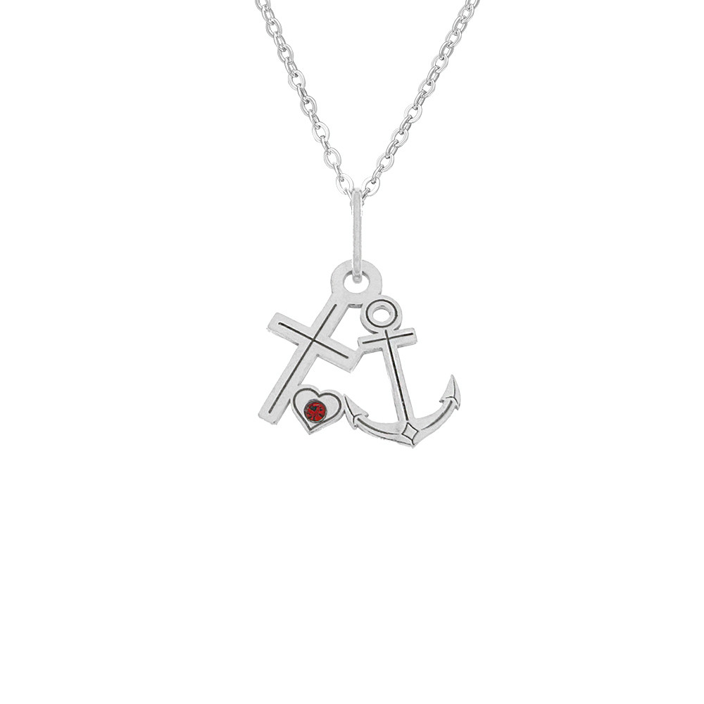 Stříbrný přívěsek na řetízku KO5063_BR030_45