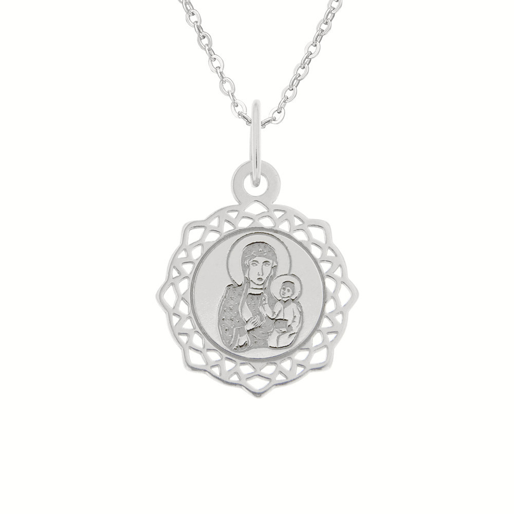 Stříbrný přívěsek na stříbrném řetízku Královna Polska