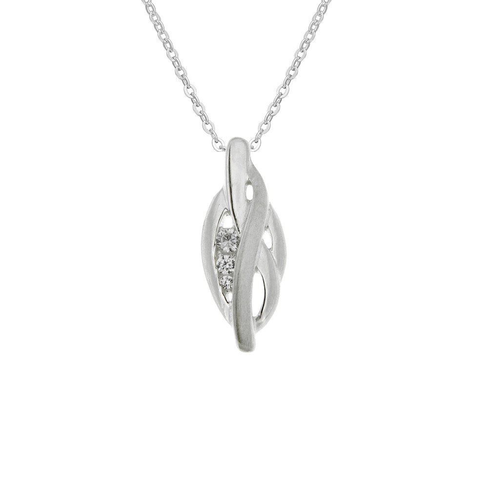 Stříbrný přívěsek na stříbrném řetízku Gordia