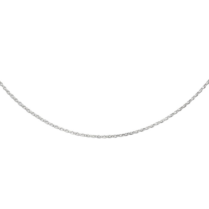 Stříbrný řetízek cable MO4D Ø040 45cm
