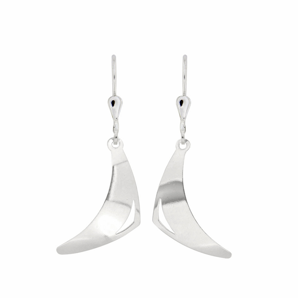 Stříbrné náušnice Prioria