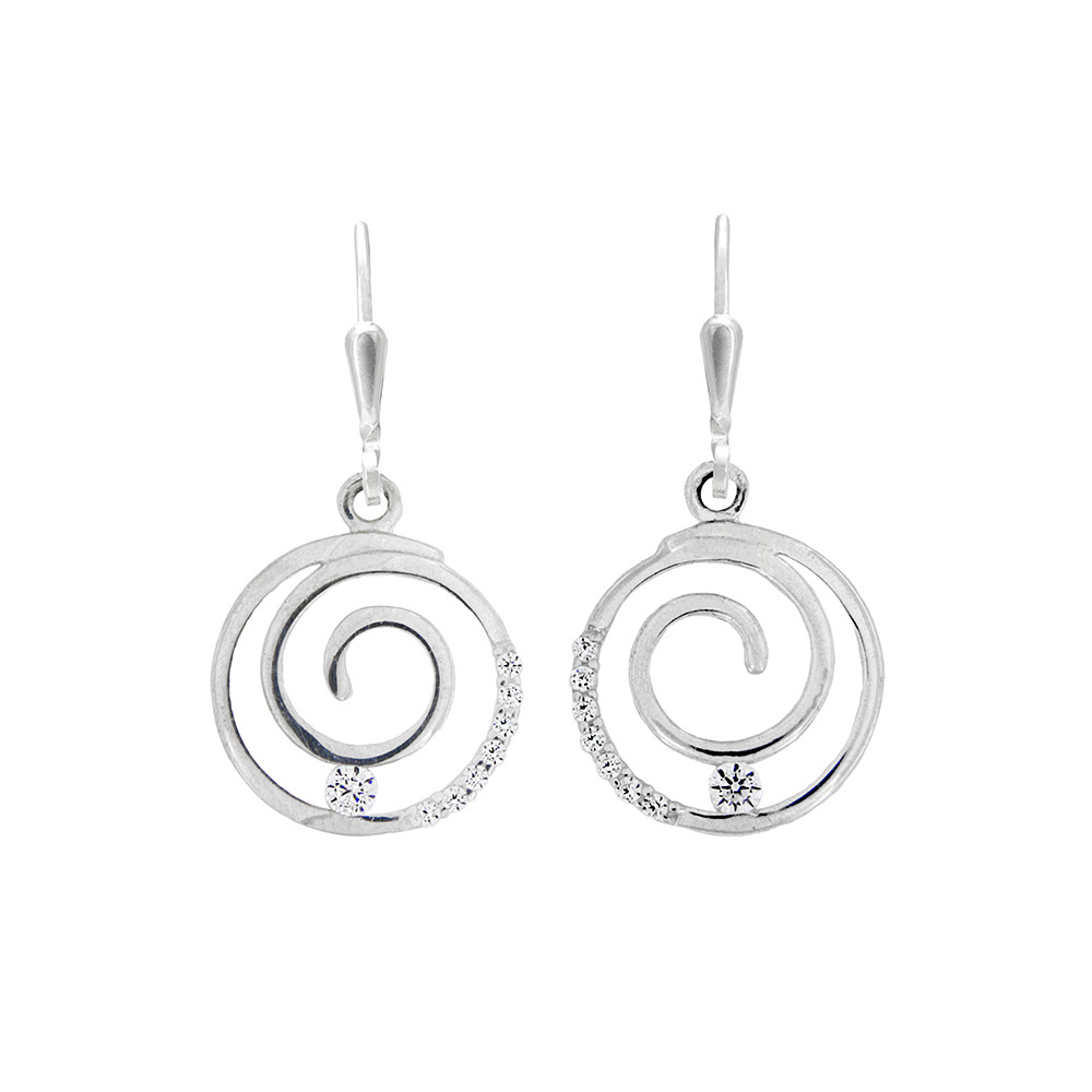 Stříbrné náušnice NA8033