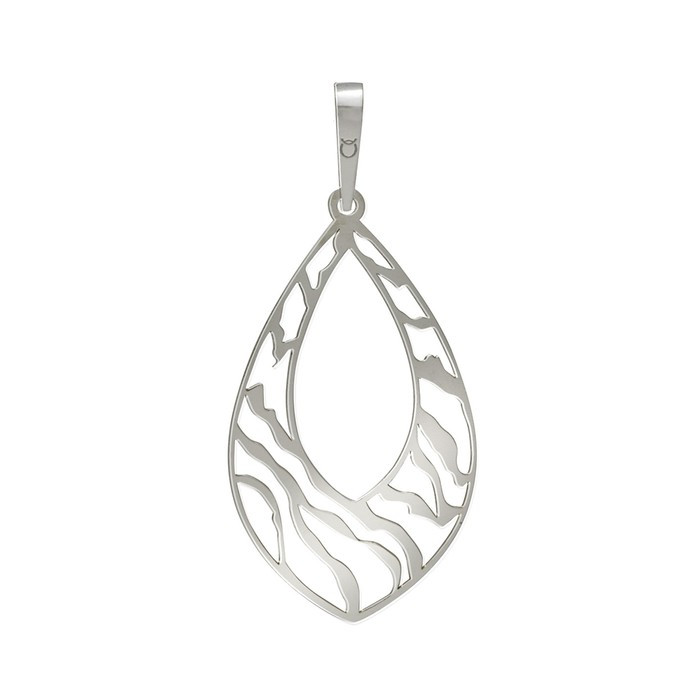 Stříbrný velký přívěšek PA0367 ornamenty