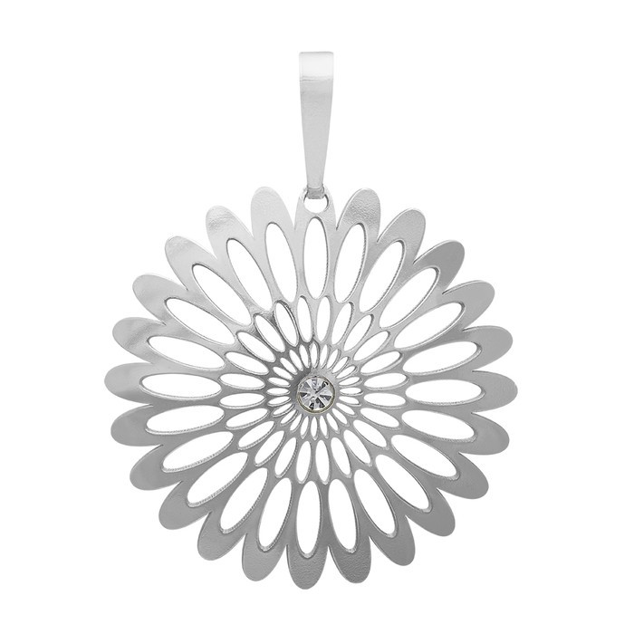 Stříbrný malý přívěšek PA0941m Magic orient Shining Blossom s kamínky Preciosa