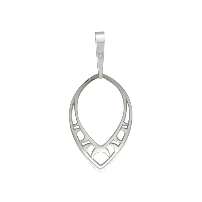 Stříbrný střední přívěšek PA1312 ornamenty