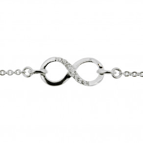 Stříbrný náramek Perpetua
