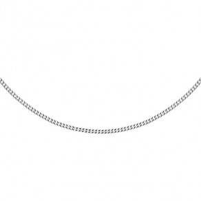 Stříbrný řetízek CURB Ø050 45cm
