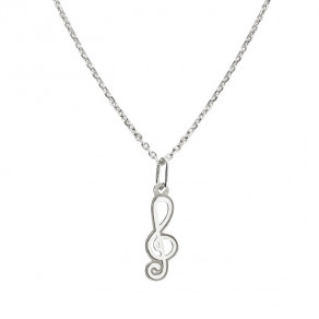 Stříbrný komplet přívěšek PA0051 + řetízek MO4D Ø040 40cm