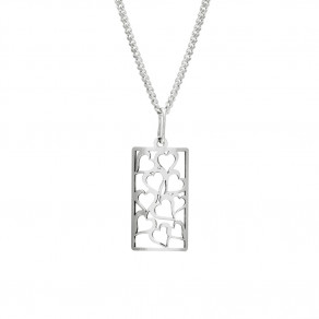 Stříbrný přívěsek na stříbrném řetízku KO0313m_CU040_50