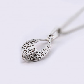 Stříbrný komplet přívěšek PA0896 + řetízek CURB Ø040 50cm