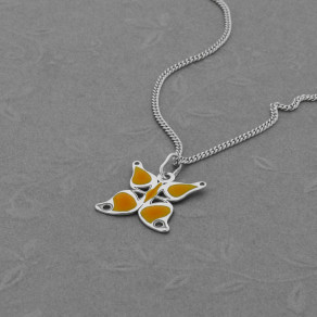 Stříbrný přívěšek na stříbrném řetízku KO0967_CU035_40