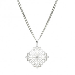 Stříbrný komplet přívěšek PA1421 + řetízek ROMBO Ø040 50cm