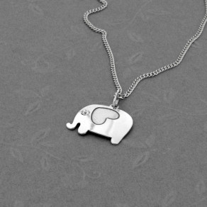 Dětský stříbrný přívěsek na řetízku KO1500v_CU035_40