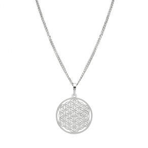 Stříbrný komplet přívěšek PA1785m + řetízek CURB Ø050 50cm