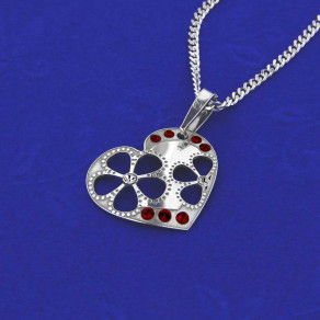 Stříbrný přívěsek na řetízku KO1842_CU040_45