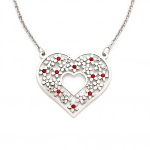 Stříbrný náhrdelník Amour