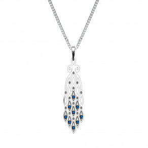 Stříbrný přívěšek na stříbrném řetízku