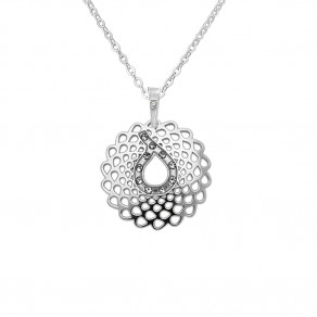 Stříbrný přívěsek na řetízku KO2032_BR030_45