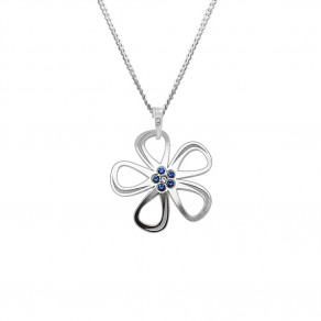 Stříbrný přívěsek na řetízku Bloom