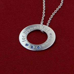 Stříbrný přívěsek na stříbrném řetízku KO2093_BR030_45