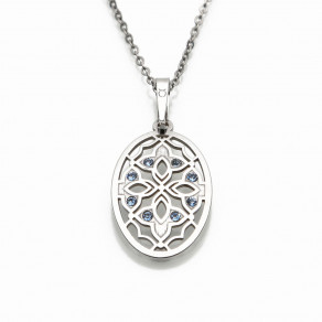 Stříbrný přívěsek na stříbrném řetízku Carthedral Ornament