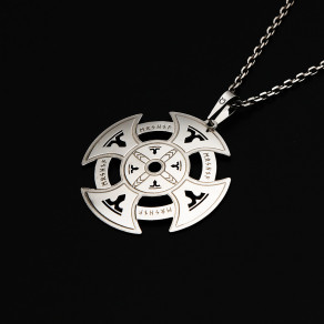 Stříbrný přívěšek na stříbrném řetízku pro muže KO5004_MO060_50