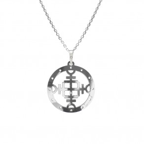 Stříbrný přívěšek na stříbrném řetízku pro muže KO5005_MO060_50