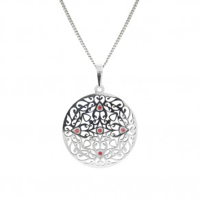 Stříbrný přívěšek na stříbrném řetízku KO5017_CU040_45