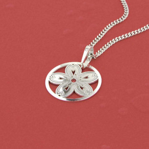 Stříbrný přívěsek na řetízku Fiorenta