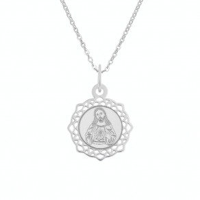 Stříbrný přívěsek na stříbrném řetízku Dvě podoby lásky