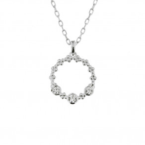 Stříbrný přívěsek na stříbrném řetízku Stella