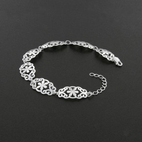 Stříbrný náramek Timea