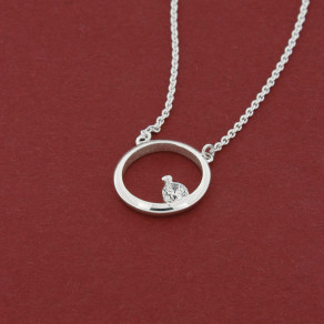 Stříbrný náhrdelník Sirius