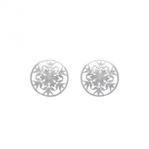 Stříbrné náušnice NA0629 ornamenty