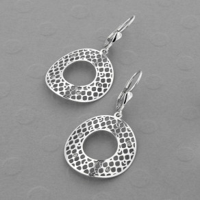 Stříbrné náušnice NA0886 Eclipse