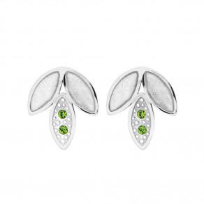 Stříbrné náušnice Mysteria