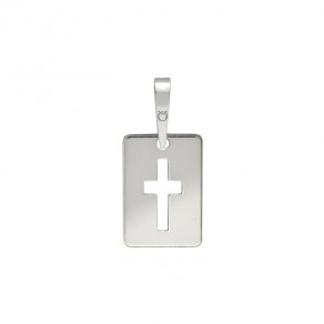 Stříbrný střední přívěšek PA0027 křížek