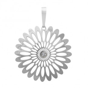 Stříbrný malý přívěšek PA0941m Magic orient Shining Blossom s kamínky Preciosa