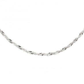 Stříbrný řetízek Singapore Ø050 50cm