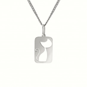 Dětský stříbrný přívěsek na řetízku KO1456m_CU035_40