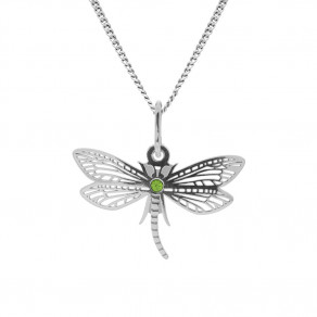 Stříbrný přívěsek na řetízku Fly