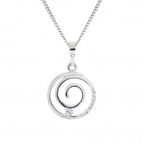 Stříbrný přívěsek na řetízku KO8032_CU040_45