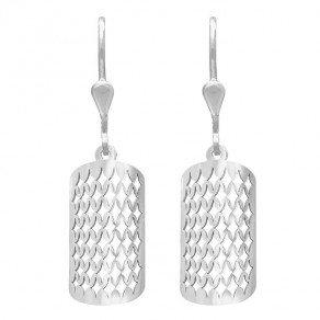 Stříbrné náušnice NA0887 Bright Star